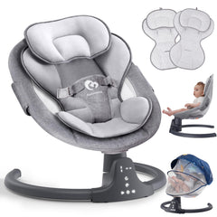Bellababy Bluetooth baby swing compact design offers portable soothing for busy parents.