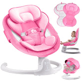 Bellababy Bluetooth baby swing front view shows compact design for easy placement