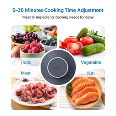 Bellababy reversible steam basket enabling efficient workflow