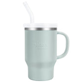 Bella's Friends Handy Mini Tumbler front view with straw for on-the-go toddler hydration.