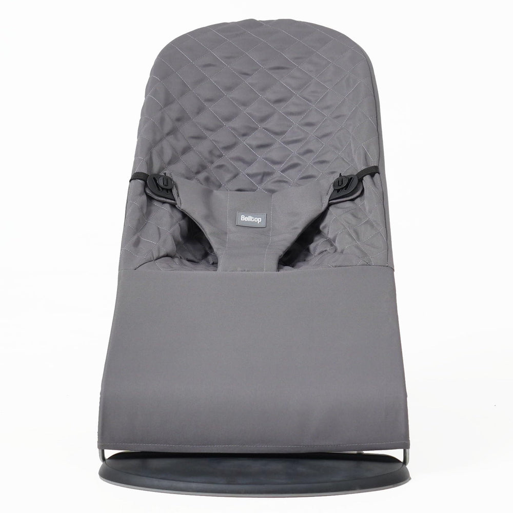 Belltop BabyBjörn bouncer cover in soft fabric for gentle skin and cozy seating.