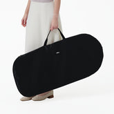 Belltop transport bag waterproof material shields baby bouncer from rain and dirt.