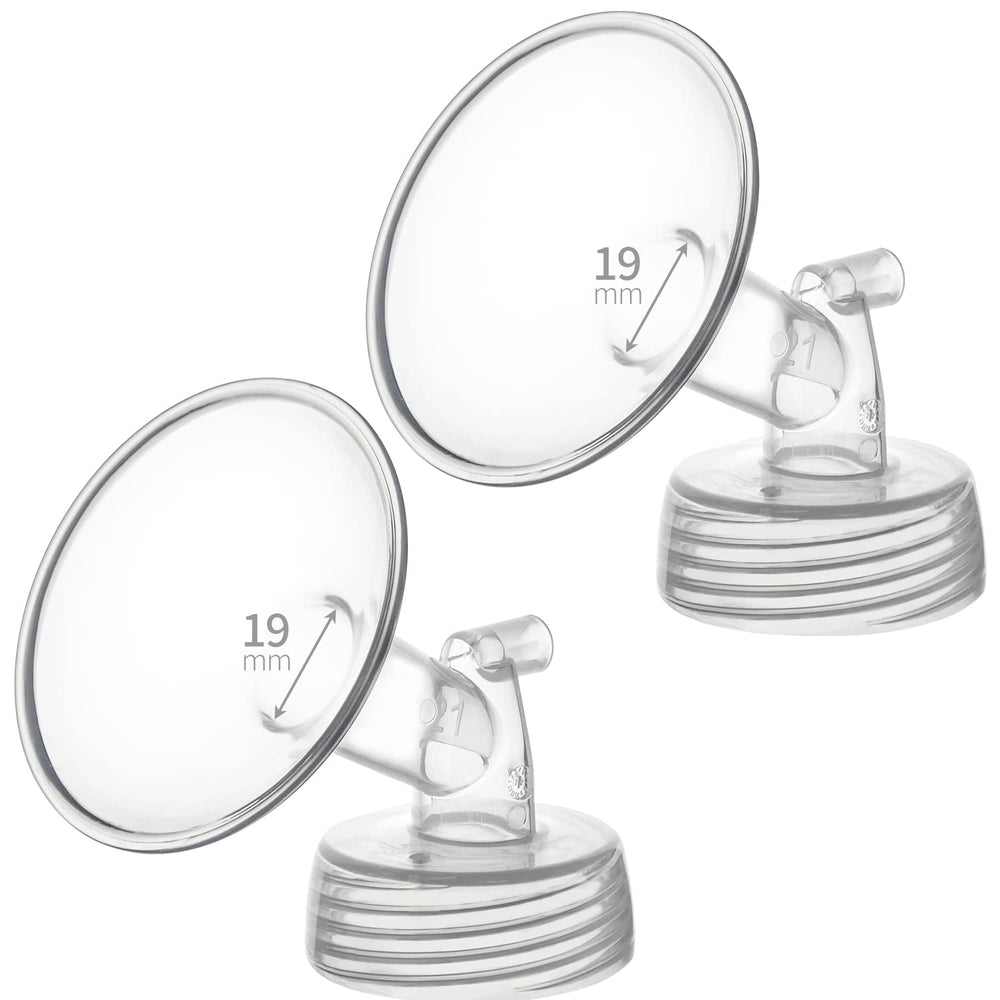 Belmikal 19mm flange pack of 2 for comfortable, compatible pumping with Spectra pumps.