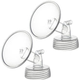 Belmikal 19mm flange pack of 2 for comfortable, compatible pumping with Spectra pumps.