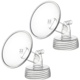 Belmikal 22mm flange front view for Spectrum pumps, easy compatibility.