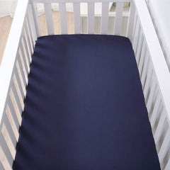 Belsden 3 Pack crib sheets black fitted highlights breathable microfiber for all-night comfort
