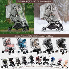 Bemece all-round protection guards against dust and wind outdoors