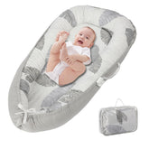 BEMPUS Baby Lounger demonstrates a stable base for safe tummy time.
