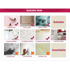 BENBO Easy activation glow wall sticker activate by light then apply