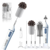 Benifi electric bottle brush set package shows organized storage for efficient cleaning and drying.