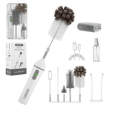 Benifi Electric Bottle Cleaner Pro setup showing compact organization and fast cleaning.