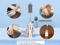 Benifi sponge bottle brush for soft scrubbing and versatile cleaning tasks.