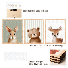 Benlarky rabbit print close-up highlights bright colors and playful charm.