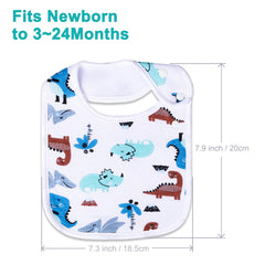 Benoxine baby bib side-snap close-up demonstrates secure, easy removal without waking baby.