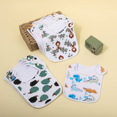 Benoxine baby bib adjustable snaps illustrate versatile fit for 3-36 month olds.