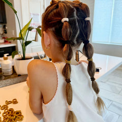 BEoffer baby toddler hair ties ideal for delicate fine hair and quick styles.