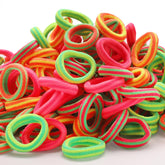 BEoffer hair ties multicolor 200-pack gentle hold for all hair types.