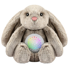 BEREST baby sleep soother bunny front view promotes cozy cuddling and soothing ambiance