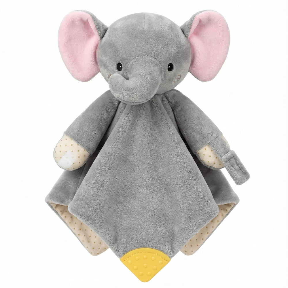 BEREST Elephant Lovey heartbeat audio calms baby at bedtime.
