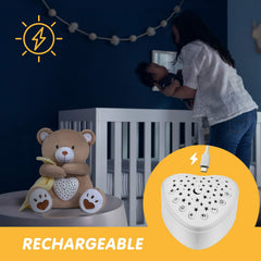BEREST rechargeable battery with USB charging for cordless nights