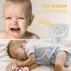 BEREST smart cry sensor detects sounds and responds with soothing audio