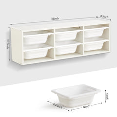 Beright wooden frame with bins close-up highlights sturdy construction and smooth edges.
