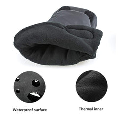 Berocia winter mitten universal fit for most single-handle prams.