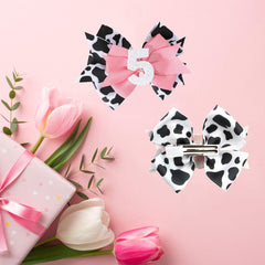 BESALECK glitter ice cream motif clip adds sparkle to party-ready hairstyles.