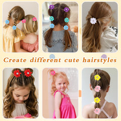 Bessrung multicolor hair ties pack offers a bright assortment for outfits and activities.