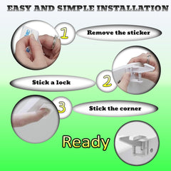Best Helpers 3m adhesive detail shows clean, tool-free fitting for quick safety.
