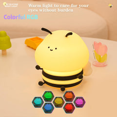 Bestfaith bee night light timer function for safe overnight use.
