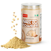 Besway Natto Powder in a resealable bag for easy, protein-packed daily use.