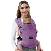 BethBear baby carrier linen fabric closeup for all-season comfort.