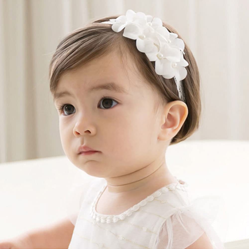 Bethynas bow-knot headband in lace design, gentle and comfortable for daily wear.