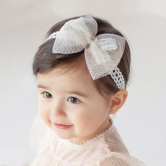 Bethynas headband material closeup highlights elastic nylon and soft cloth for all-day wear