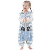 BETTERFUN Toddler Sleeping Sack with Feet front view—breathable polyester for comfortable indoor naps.