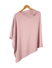 BEWDIO Pink Nursing Cover fabric close-up shows breathable knit for comfortable feeding.