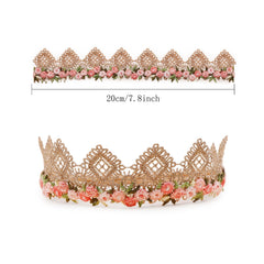 BFNAAgirl three-pack floral headbands in varied styles for outfits