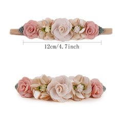 BFNAAgirl BF-Z38 flower accents headband highlights cute floral design for special occasions.