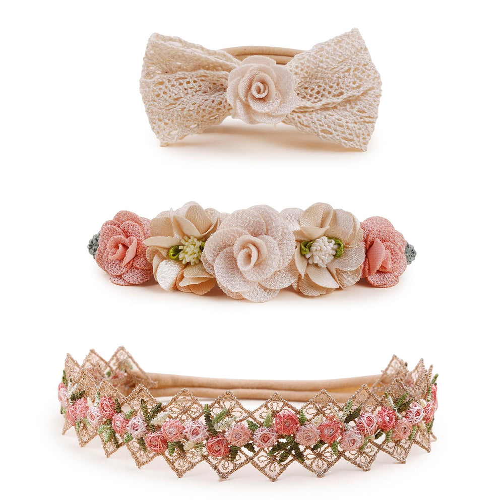 BFNAAgirl BF-Z38 soft nylon headband closeup for gentle daily wear and comfort.