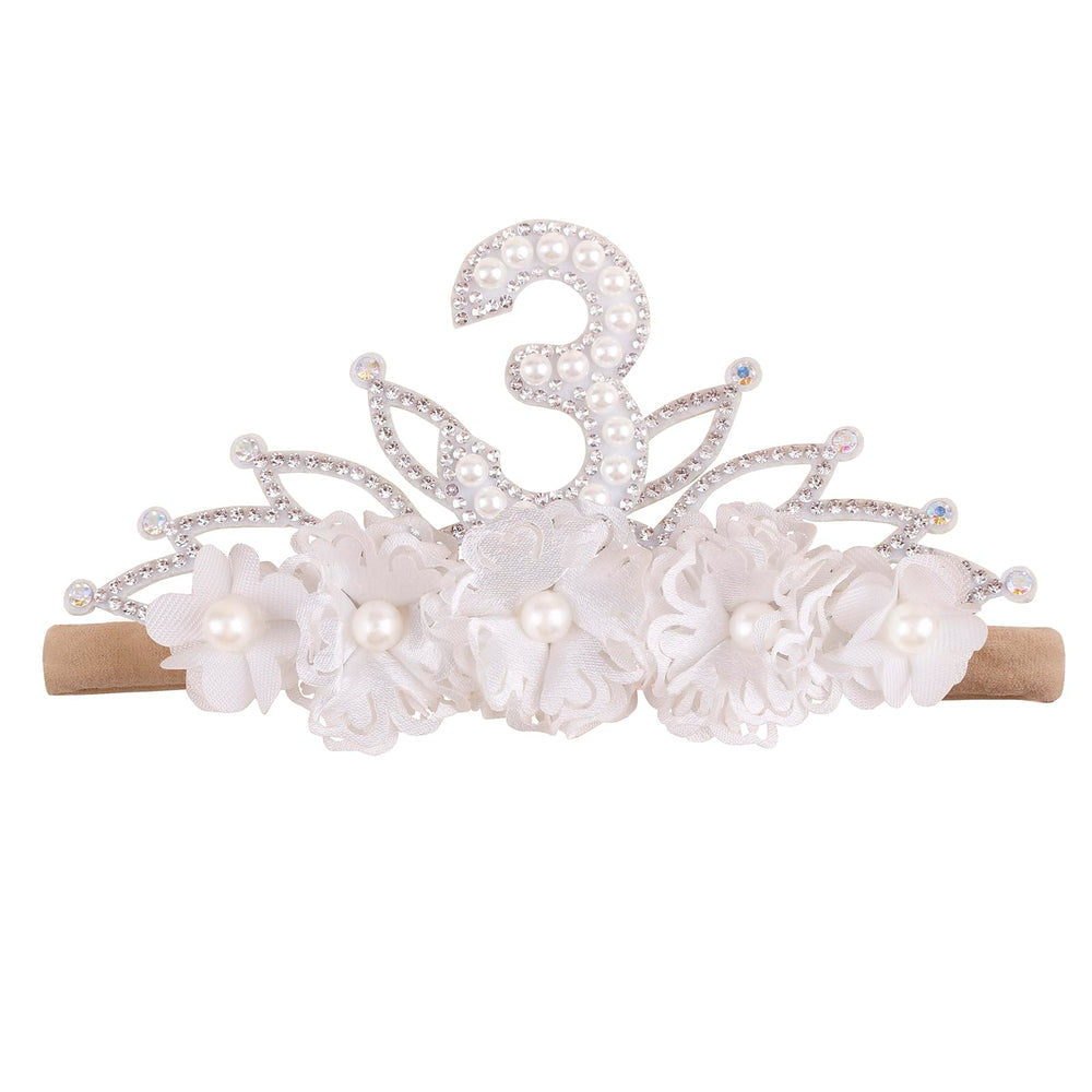 BFNAAgirl digital birthday crown for baby girls adds festive flair to celebrations.