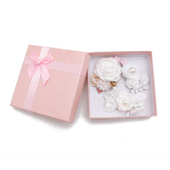 BFNAAgirl flower hair clip set2 highlights bright colors for party-ready styles