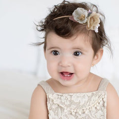 BFNAAgirl headbands baby wear image presents soft-back pad for comfy all-day wear.