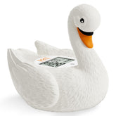 B&H baby-bath-thermometer-floating-swan floats like a swan for safe water temperature checks.