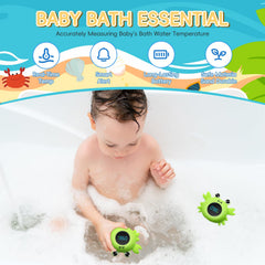 B&H color-coded alerts indicate hot or cold bath water quickly