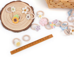 BIANHUAN candy colors one-inch ties ideal for fine to thick hair daily wear.