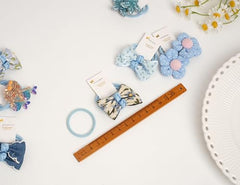 BIANHUAN hair ties bows color variety shows 10 colors for matching outfits