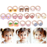 BIANHUAN hair ties multicolor set shown for versatile daily wear and outfit coordination.