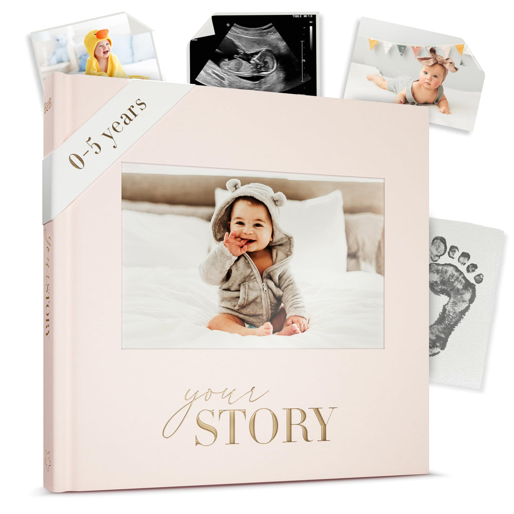 Bibi & Beau cream cover with gold foil adds premium keepsake appeal