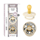 BIBS Colour Liberty Soother close-up ivory mix nipple for gentle comfort